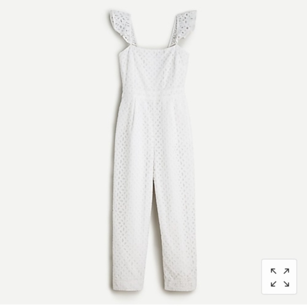 J.Crew eyelet jumpsuit